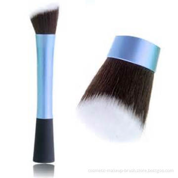 Professional long handle synthetic powder brush